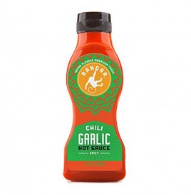 Bandar Chili Garlic Hot Sauce Spicy  Bottle  200 grams